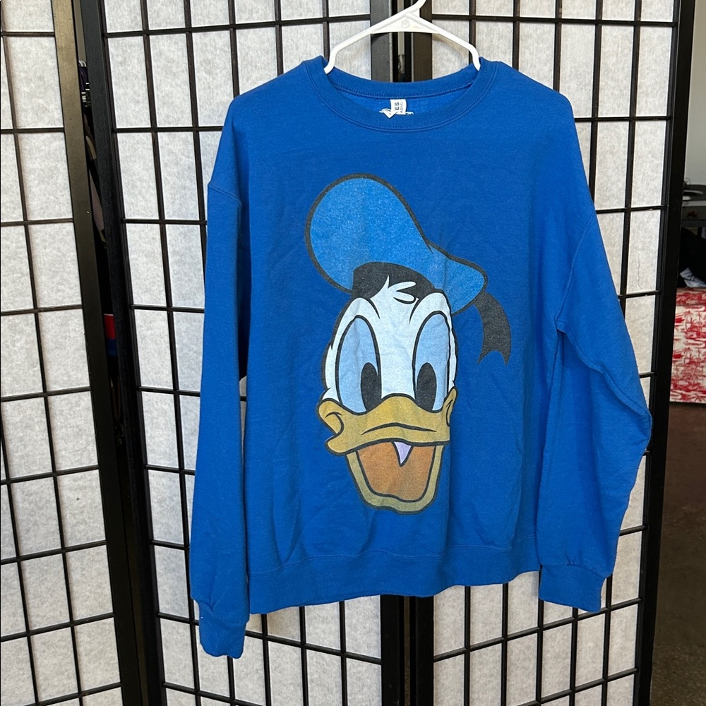 Blue Donald Duck Sweatshirt